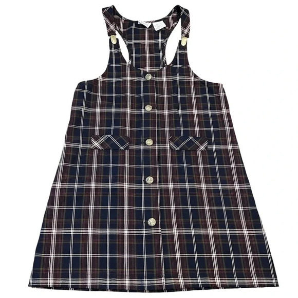 Vintage Other - Vintage 90’s In Design Girl’s 14 Plaid Schoolgirl‎ Dress